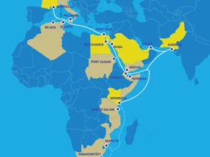 پاکستان کی انٹرنیٹ کنیکٹیویٹی میں اہم پیش رفت، افریقہ ون کیبل کل کراچی پہنچے گی