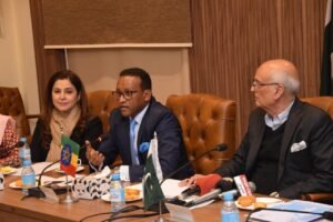 ایتھوپیا کے سفیر ڈاکٹر جمال بکر نے لاہور میں گرینڈ ایتھوپیا پاکستان بزنس فورم کی صدارت کی