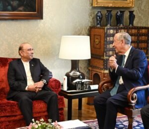 پاکستان اور پرتگال کے صدور کی دوطرفہ تعلقات کو مزید مستحکم کرنے پر بات چیت