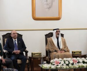 پاکستان اور یو اے ای کے تعلقات کو مزید مستحکم کرنے کے لیے ابو ظہبی کے ولی عہد کی صدر زرداری سے ملاقات