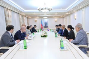 آذربائیجان کی اسپیکرکی تھائی لینڈ کے نائب اسپیکرسے ملاقات