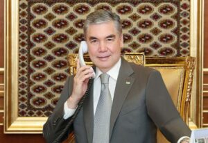 ترکمان رہنما کی امیر قطر کو بین الاقوامی امن فورم میں شرکت کی دعوت