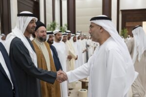 صدرِ امارات شیخ محمد بن زاید النہیان سے وزارتِ خارجہ کے وفد کی ملاقات