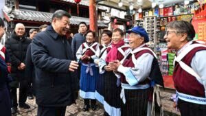 صدر شی جن پنگ کا لیجیانگ شہر کا دورہ، خصوصی زراعت اور ثقافتی ورثے کے تحفظ پر زور