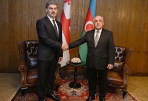 آذربائیجان کے وزیر اعظم کی جارجیا کے صدر سے ملاقات، دوطرفہ تعاون کے فروغ پر گفتگو