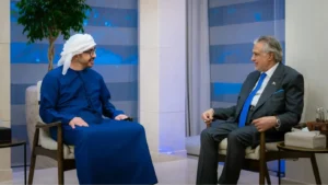 شیخ عبداللہ بن زید آل نہیان اور اسحاق ڈار کی ٹیلیفونک گفتگو