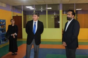 قازقستان کے سفیر کا نیشنل لائبریری آف پاکستان کا دورہ، ادب و ثقافت کے فروغ پر زور