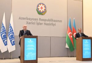 آذربائیجان اور آرمینیا کے درمیان امن مذاکرات کی بھرپور حمایت کریں گے، او ایس سی ای کے سیکرٹری جنرل کا بیان