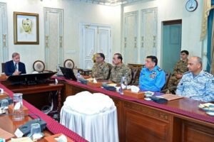 قومی سلامتی کمیٹی کا اعلان: پاکستان کے پانی کے حق میں رکاوٹ جنگ کے مترادف تصور ہوگی