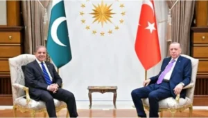 صدراردوان اور وزیر اعظم شہباز شریف کی اعلیٰ سطحی ملاقات، دوطرفہ تعلقات کو مزید مضبوط بنانے پر اتفاق