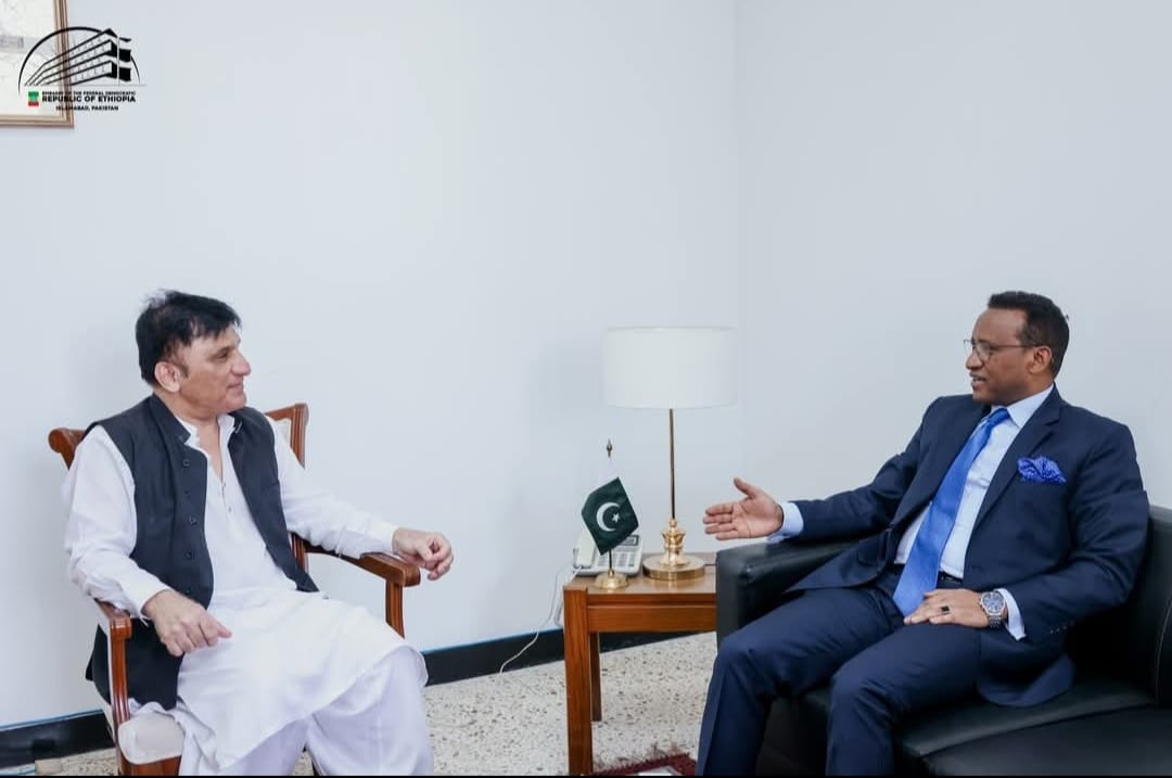 ایتھوپیا کے سفیرکی ڈائریکٹر جنرل فارن سروس اکیڈمی سے ملاقات