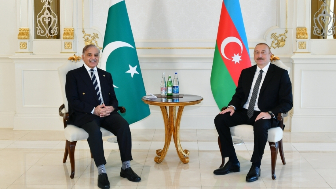 پاکستانی وزیرِاعظم نے صدر علییف کو علاقائی جنگ بندی پر بریفنگ دی، آذربائیجان کی حمایت و یکجہتی پر اظہارِ تشکر