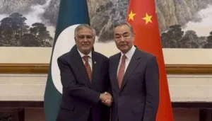 چین اور پاکستان کے وزرائے خارجہ کی ملاقات، IOMed کے قیام اور کثیرالجہتی سفارتکاری میں تعاون کا عہد