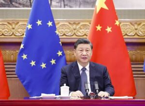 صدر شی جن پنگ اور یورپی یونین کے رہنماؤں کا سفارتی تعلقات کی 50ویں سالگرہ پر مبارکباد کا تبادلہ