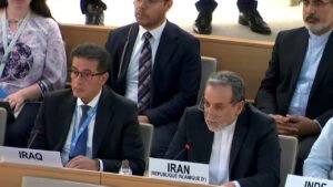 جنیوا میں اقوام متحدہ کی انسانی حقوق کونسل کے خصوصی اجلاس میں ایرانی وزیر خارجہ کا خطاب، اسرائیل کے خلاف شدید مذمت