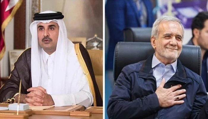 امیر قطر اور صدر ایران کے درمیان ٹیلیفونک رابطہ، العدید ایئربیس پر حملے پر شدید تشویش کا اظہار