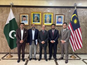 ملائیشیا کے ہائی کمشنر سے اسلام آباد چیمبر آف کامرس اینڈ انڈسٹری کے وفد کی ملاقات