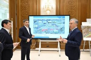 صدر شوکت مرزایوف کا "تاشقند-ایسٹ" ایئرپورٹ پر جاری تعمیراتی کاموں کا جائزہ، جدید فضائی انفراسٹرکچر کی تعمیر پر زور