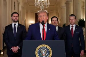 ٹرمپ کا ایران کی جوہری تنصیبات پر حملوں کا اعتراف، امن قائم کرنے کا مشورہ