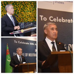 ترکمانستان، پاکستان کے ساتھ توانائی، تعلیم اور ثقافت میں تعاون کو وسعت دینا چاہتا ہے: آتاجان موولاموف