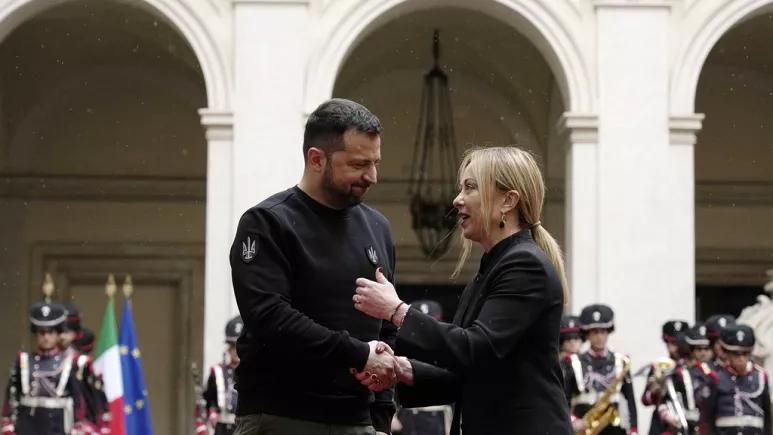 Giorgia Meloni tells prank caller EU leaders