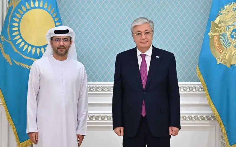 Tokayev receives AD Ports Group CEO 1 Tokayev receives AD Ports Group CEO