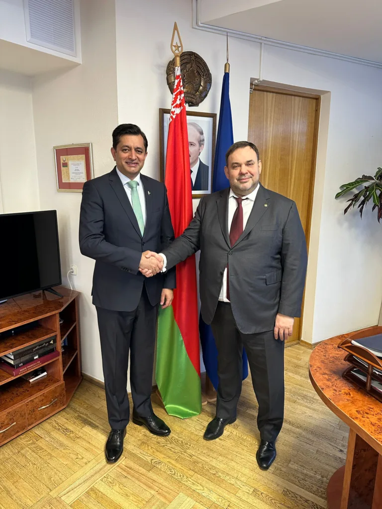 Pakistan’s Ambassador to Belarus meets Deputy Foreign Minister of Belarus