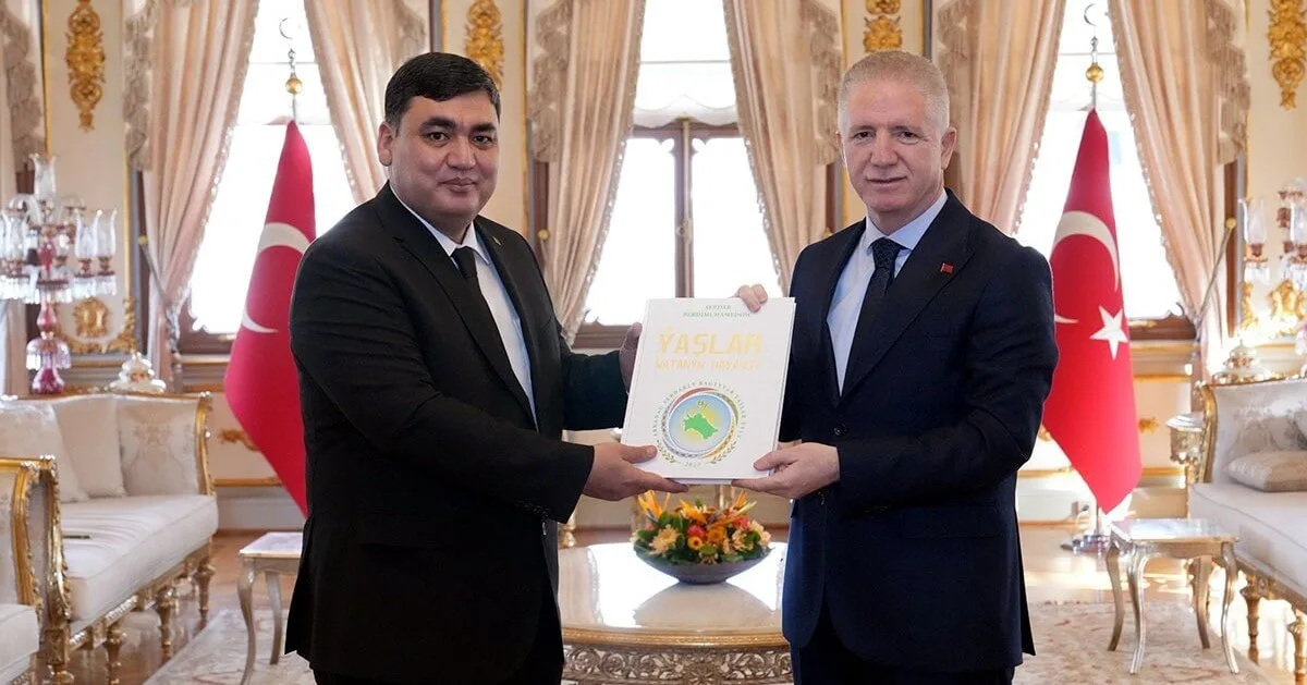 Turkmenistan's Consul General and Istanbul's Governor Pave the Way for City Ties 1 Turkmenistan's Consul General and Istanbul's Governor Pave the Way for City Ties
