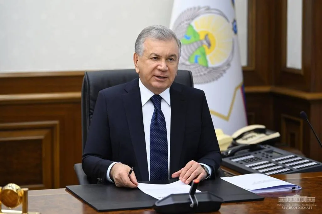 President Shavkat Mirziyoyev