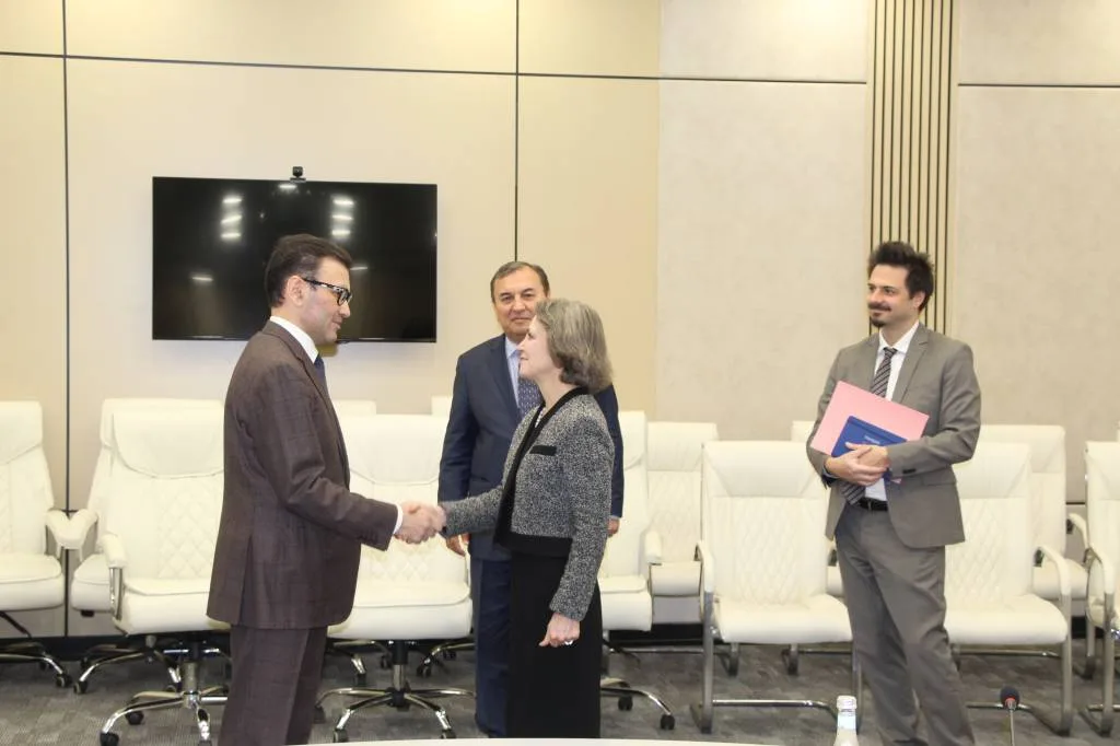 IICA Hosts Meeting with French Ambassador to Uzbekistan, Ms. Aurelia Bouchez 1 IICA