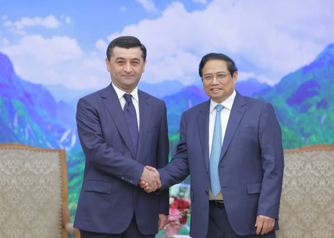 Uzbekistan's Foreign Affairs Minister Bakhtior Saidov Meets with Vietnamese PM 2 Bakhtior Saidov