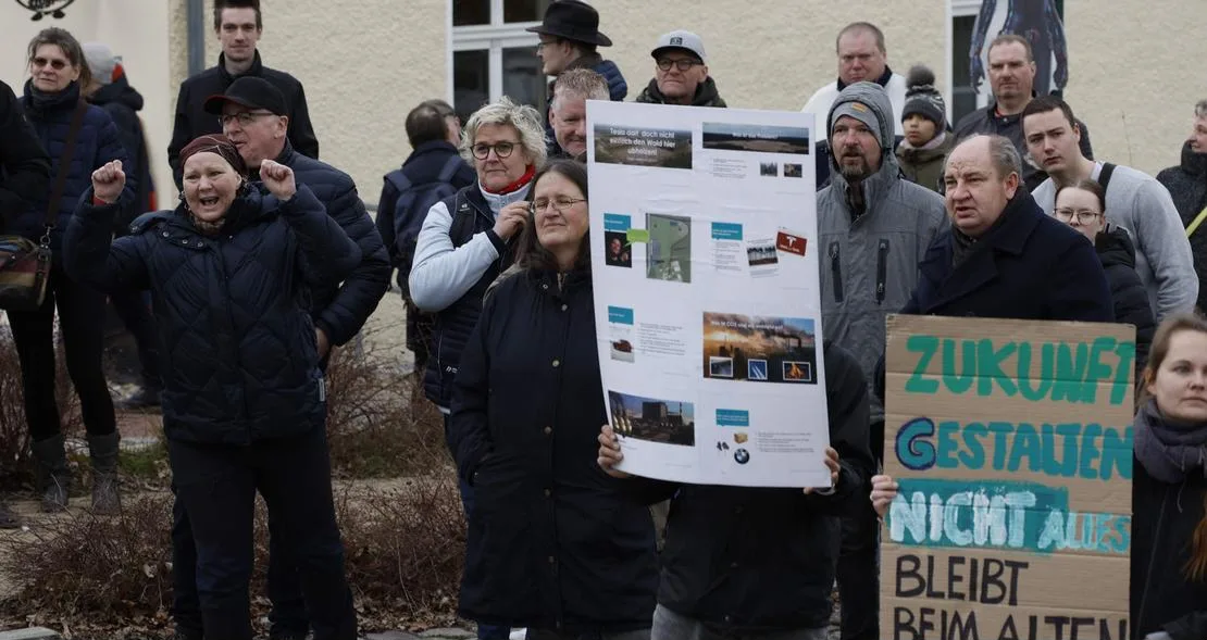 Environmental Activists Protest Tesla's Factory Expansion in Grünheide 9 Grünheide