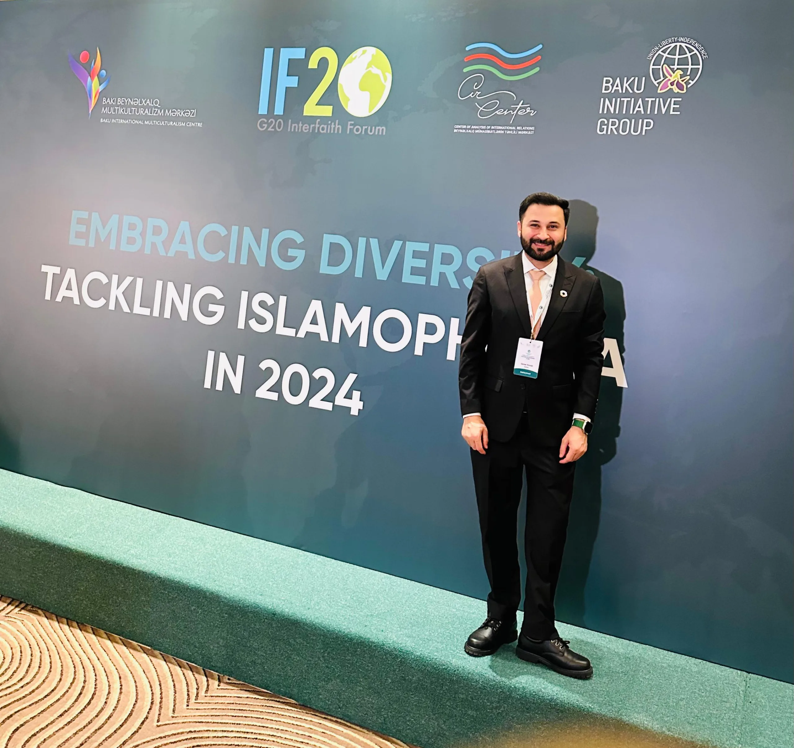 Pakistani Youth Leader Qaiser Nawab participating at International Conference on "Embracing Diversity: Tackling Islamophobia in 2024" 4 Qaiser Nawab