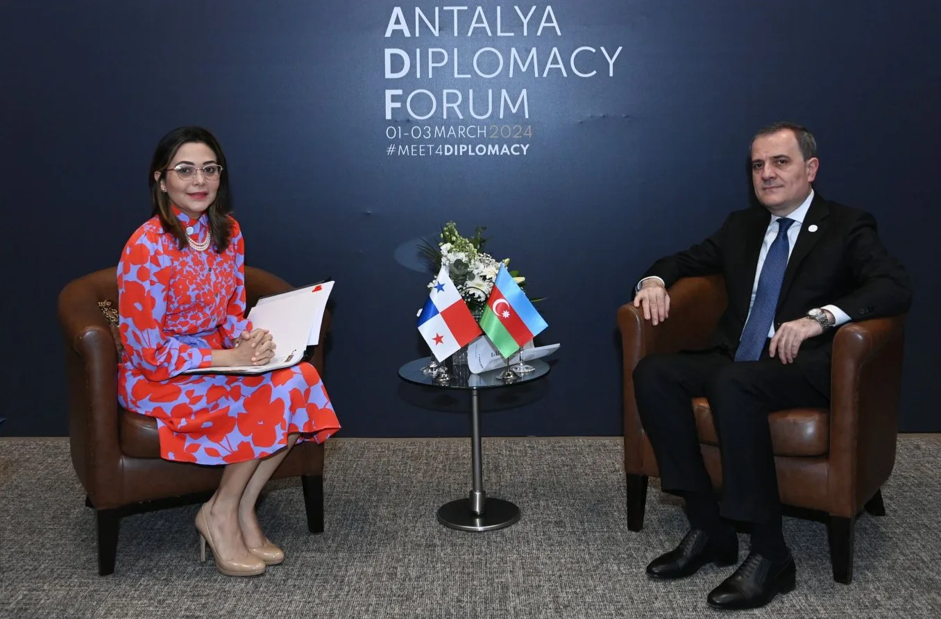 Azerbaijani and Panamanian Foreign Ministers Foster Bilateral Ties at Antalya Diplomatic Forum 1 Antalya Diplomatic Forum
