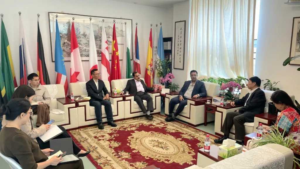 Mr. Khalid Taimur Akram visited Communication University of China at Beijing 4 IMG 20240425 WA0150