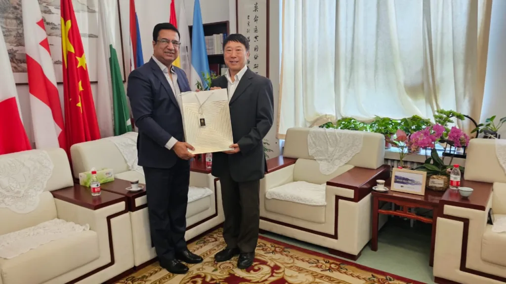 Mr. Khalid Taimur Akram visited Communication University of China at Beijing 2 IMG 20240425 WA0152