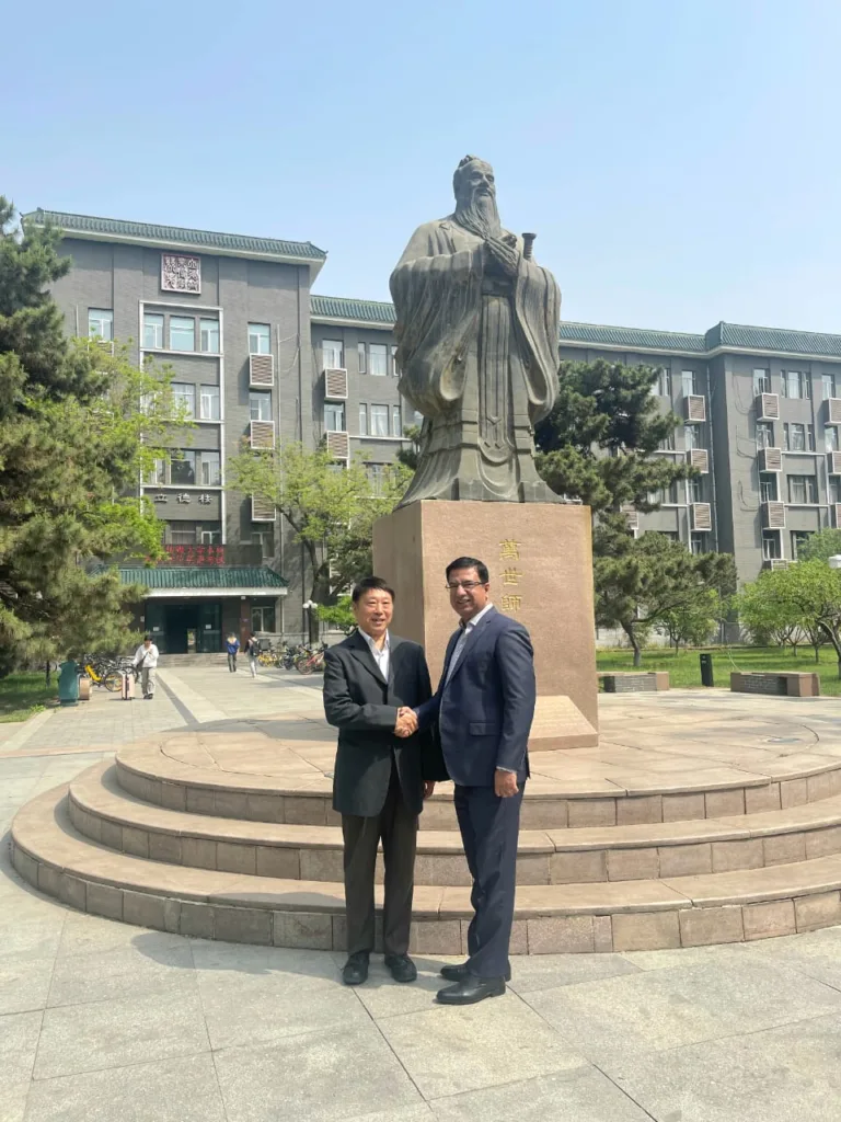 Mr. Khalid Taimur Akram visited Communication University of China at Beijing 3 IMG 20240425 WA0153