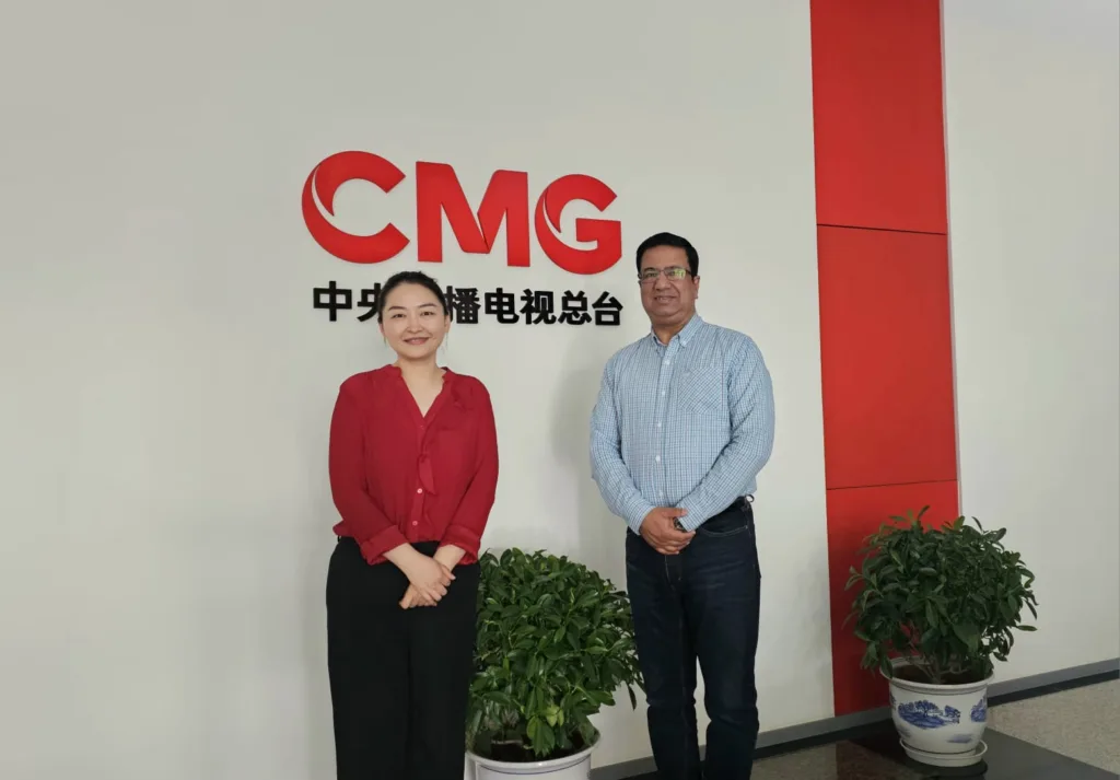 Mr. Khalid Taimur Akram visited the Headquarters of China Media Group (CMG)in Beijing 2 IMG 20240426 WA0151