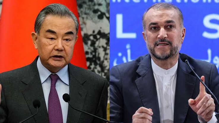 Chinese and Iranian Foreign Ministers Discuss Regional Tensions in Phone Talks 1 Chinese and Iranian Foreign Ministers
