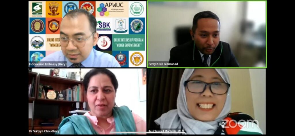 Indonesian Embassy Partners with All-Pakistan Women Universities Consortium for Online Sessions about Indonesia 9 IMG 20240508 WA0303