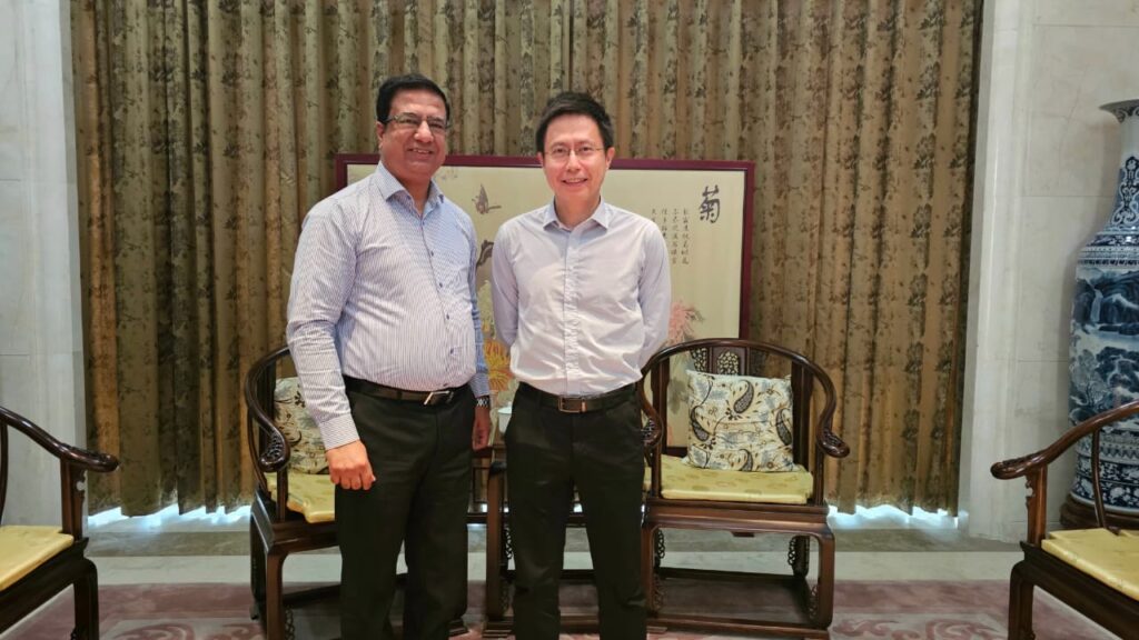 Mr. Khalid Taimur Akram visits Embassy of People's Republic of China at Islamabad 2 IMG 20240509 WA0208