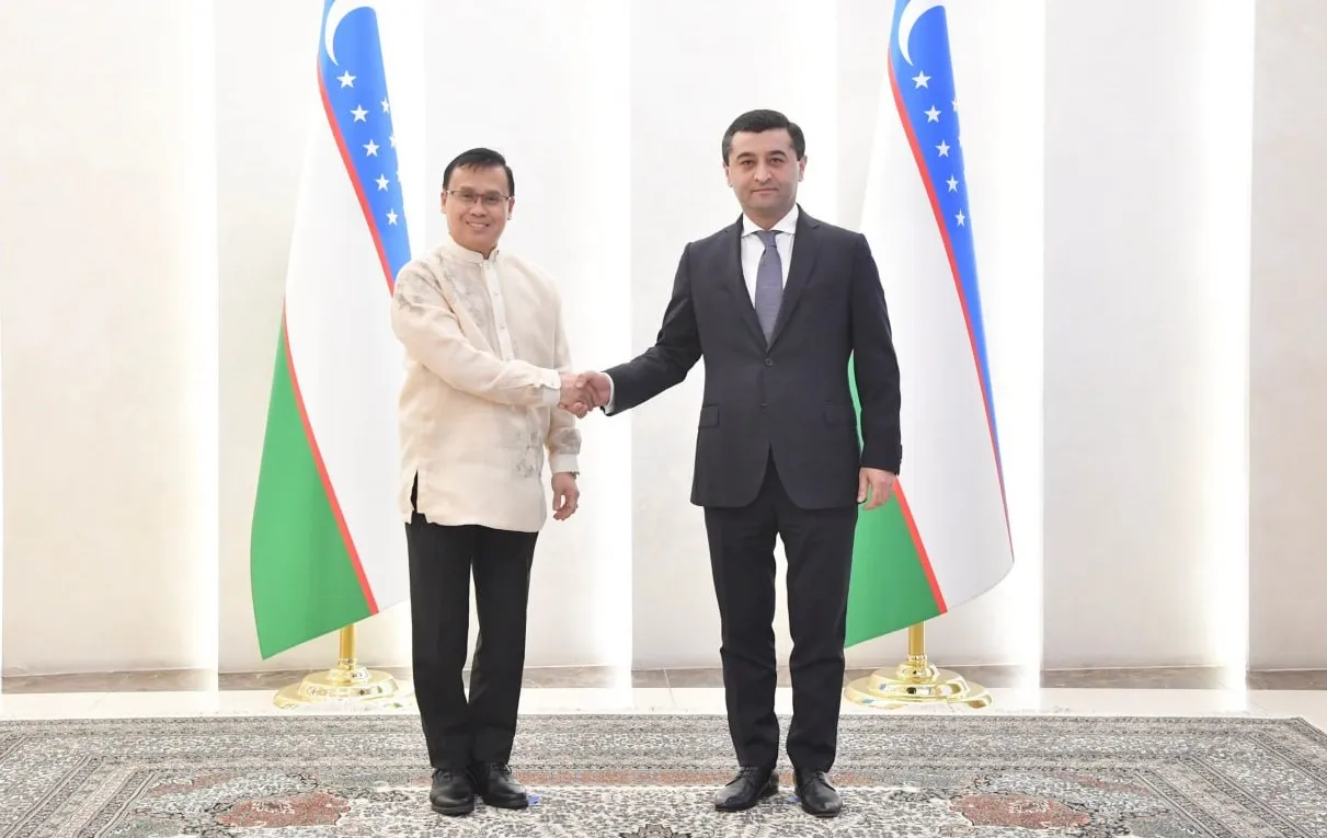 Uzbekistan Foreign Minister Receives New Philippine Ambassador 2 Philippine