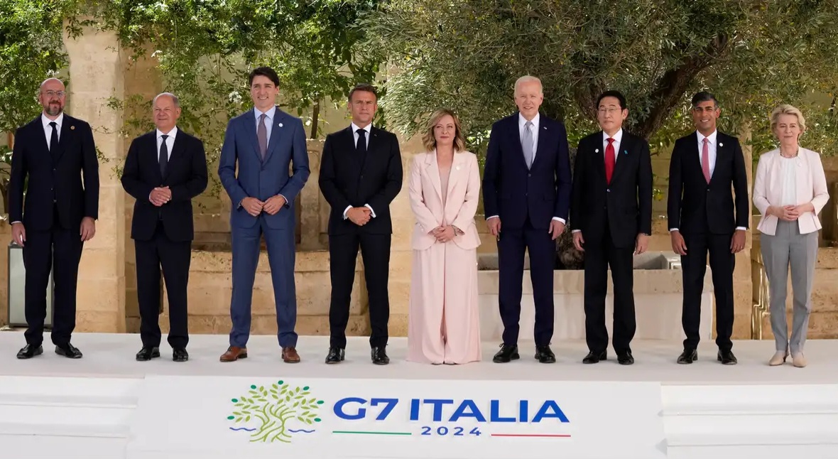 G7 Leaders to Address Global Challenges on Second Day of Summit in Italy 1 G7 Leaders