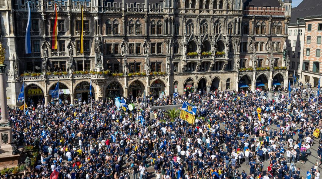 Scottish and German Football Fans