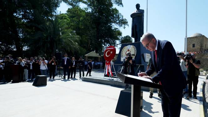 President Erdogan Visits Northern Cyprus for 50th Anniversary of Cyprus Peace Operation 4 President Erdogan
