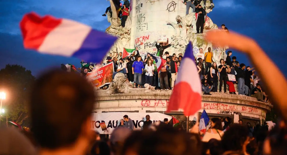 Leftist New Popular Front Secures Top Spot in French Legislative Election, Far-Right Falls to Third Place 1 Leftist New Popular Front