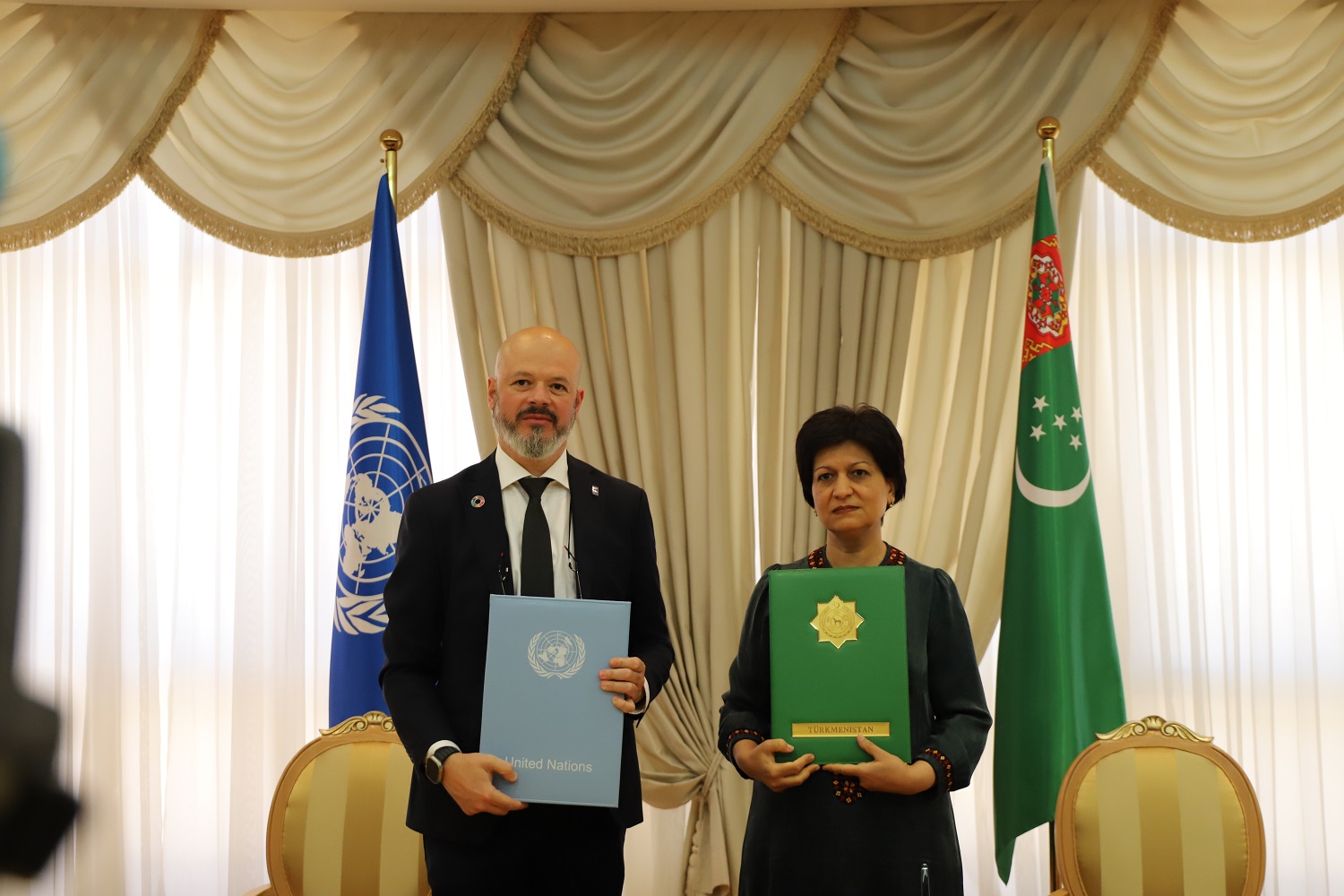 Turkmenistan and UNDP Launch Initiatives to Strengthen Electoral System and Legal Assistance 1 UNDP