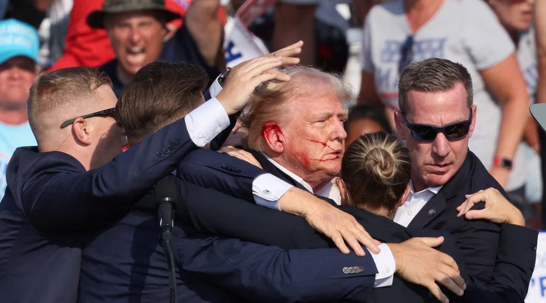 Former US President Donald Trump Shot During Campaign Rally in Butler, Pennsylvania 1 Donald Trump