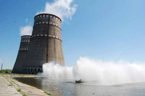 Ukrainian Drone Strike Causes Fire and Damage at Zaporozhye Nuclear Power Plant 1 Zaporozhye Nuclear Power Plant
