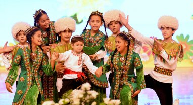 Children from Turkmenistan to Participate in 3rd International Children's Cultural Forum in Moscow 2 Children from Turkmenistan